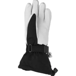 Guanti Hestra Army Leather Heli Ski Female Glove Black Offwhite