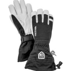 Guanti Hestra Army Leather Heli Ski Glove Black