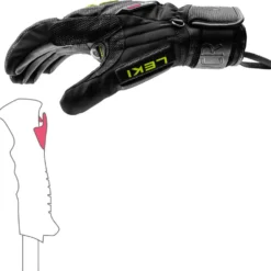 Guanti Leki Wcr C-Tech 3D Black Ice Lemon