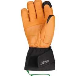 Guanti Lenz Think About Ski Glove Men Black Brown