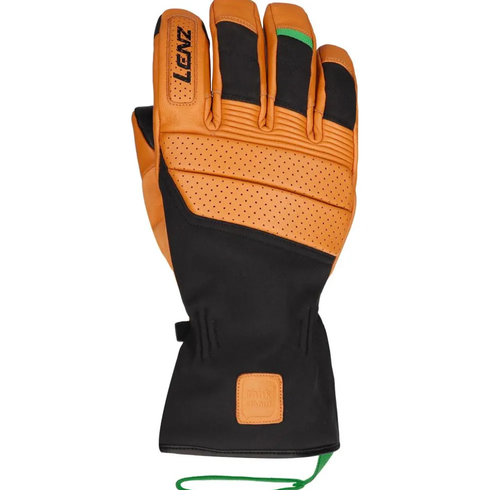 Guanti Lenz Think About Ski Glove Men Black Brown