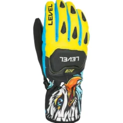 Guanti Level Race Replica Glove Yellow Blue