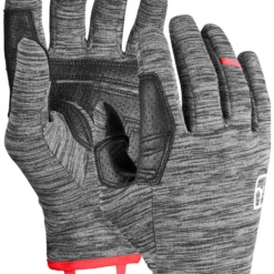 Guanti Ortovox Fleece Light Glove Women Black Steel Blend