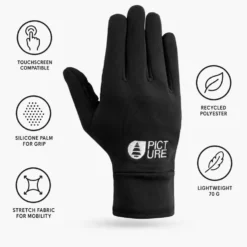 Guanti Picture Lorado Gloves Black