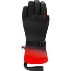Guanti Racer Giga 6 Black Red