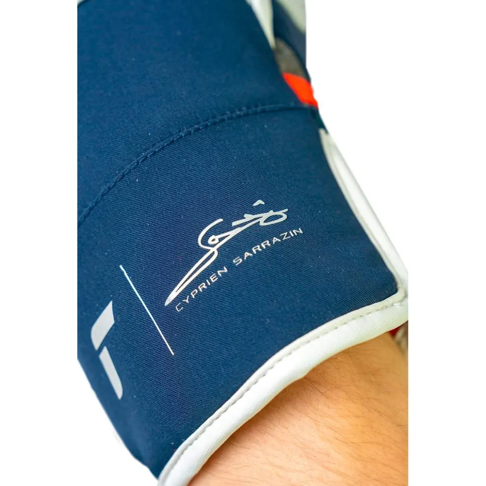 Guanti Reusch Cyprien Sarrazin White Dress Blue