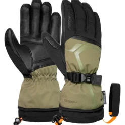 Guanti Reusch Down Spirit Gore-Tex Black Burnt Olive