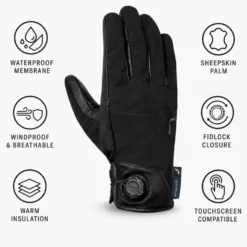Guanti Reusch Roy Dry Palm Fidlock Black