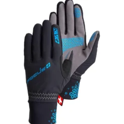 Guanti sci di fondo KV+ Focus Black Blue
