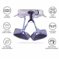 Imbracature Petzl Corax Lt Women Lilac White