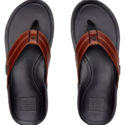 Infradito Reef Leather Offshore Tan