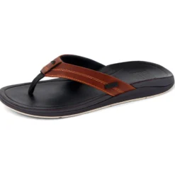 Infradito Reef Leather Offshore Tan