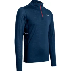 Intimo Tecnico Bjorn Daehlie Performance Wool Half Zip Navy