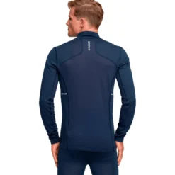 Intimo Tecnico Bjorn Daehlie Performance Wool Half Zip Navy