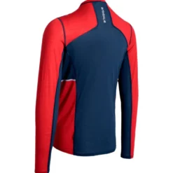 Intimo Tecnico Bjorn Daehlie Performance Wool Long Sleeve Crimson