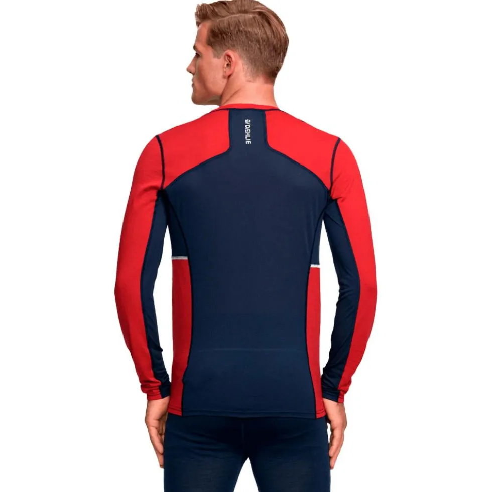 Intimo Tecnico Bjorn Daehlie Performance Wool Long Sleeve Crimson
