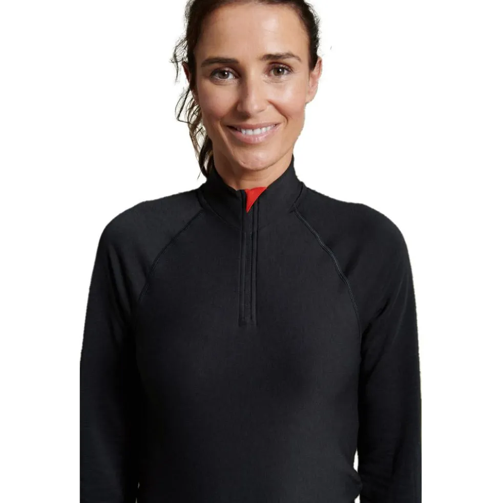Intimo Tecnico Damart Sport Comfort Thermolactyl 5 Col Zippe W Noir