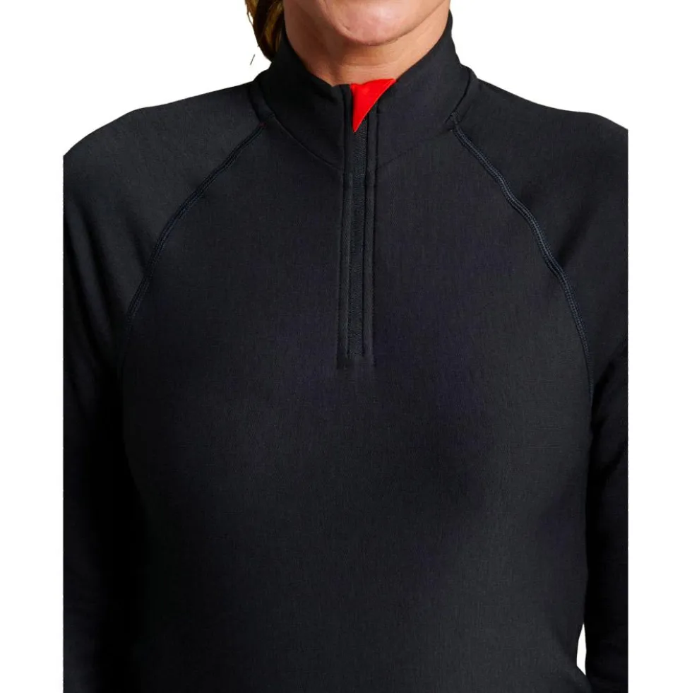 Intimo Tecnico Damart Sport Comfort Thermolactyl 5 Col Zippe W Noir