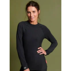Intimo Tecnico Damart Sport Comfort Thermolactyl 3 Col Rond W Noir