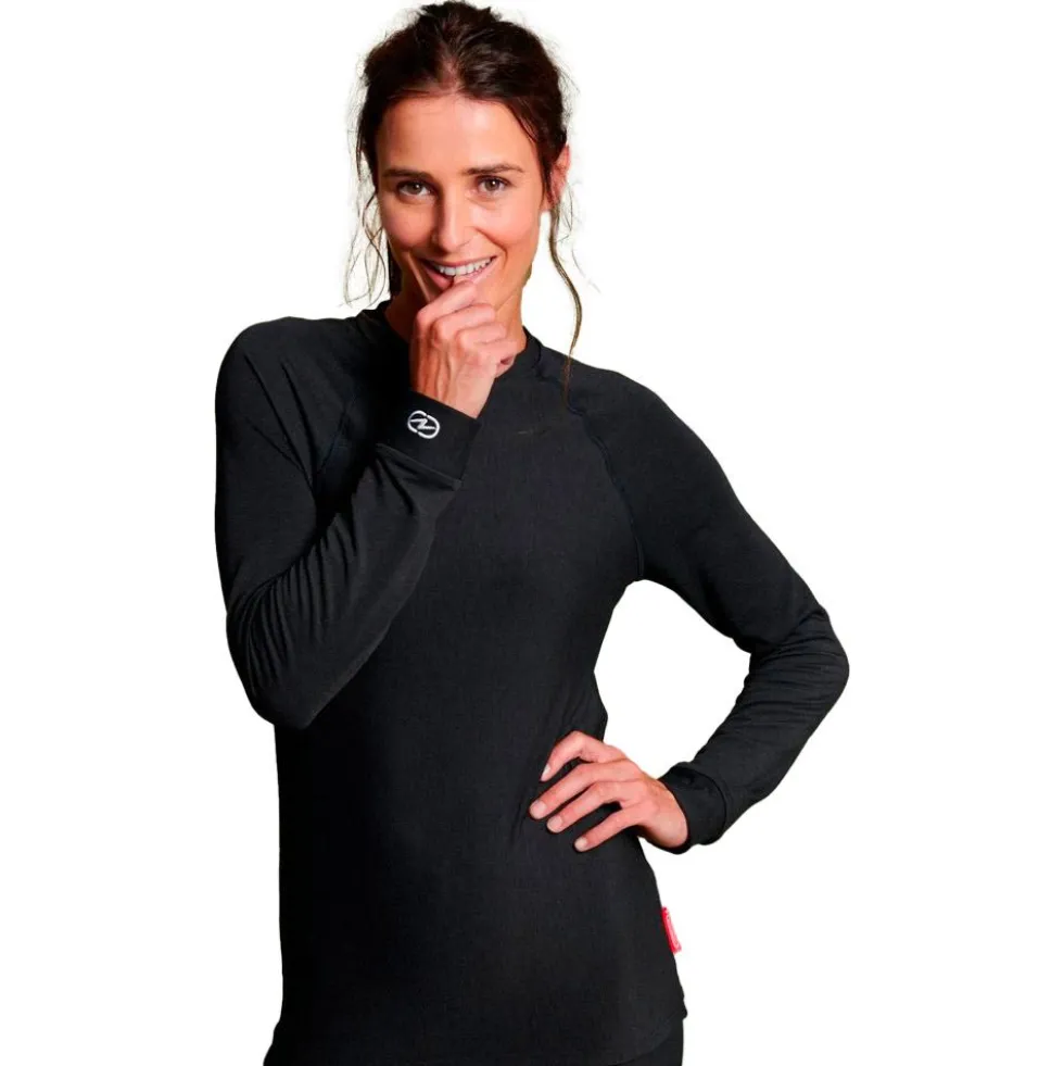 Intimo Tecnico Damart Sport Comfort Thermolactyl 4 W Noir