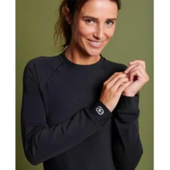 Intimo Tecnico Damart Sport Comfort Thermolactyl 4 W Noir