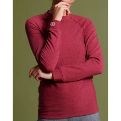 Intimo Tecnico Damart Sport Comfort Thermolactyl 3 Col Rond W Rose Chine