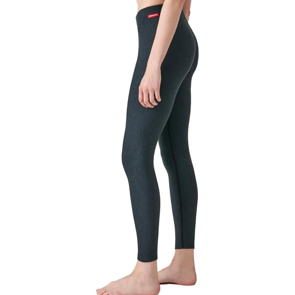 Intimo Tecnico Damart Sport Collant Comfort Thermolactyl 4 W Noir