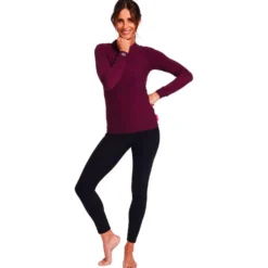 Intimo Tecnico Damart Sport Comfort Thermolactyl 4 W Prune