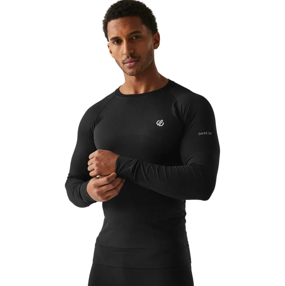 Intimo Tecnico DARE2B In The Zone II Long Sleeve Tee Shirt Black