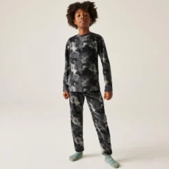 Intimo Tecnico DARE2B Kids Thermal Baselayer Set Distressed Print