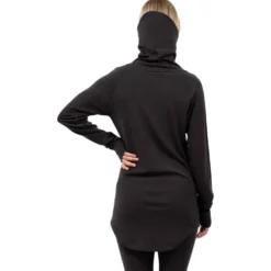 Intimo Tecnico Eivy Icecold Merino Wool Gaiter Rib Top Black