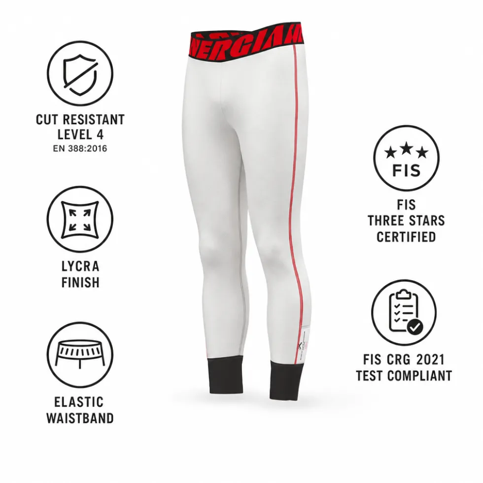 Intimo Tecnico Energiapura Cut Resistant 3/4 Pant FIS 3 White