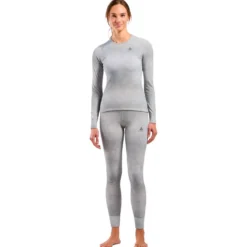Intimo Tecnico Odlo Active Warm X Pow W's Silver Grey