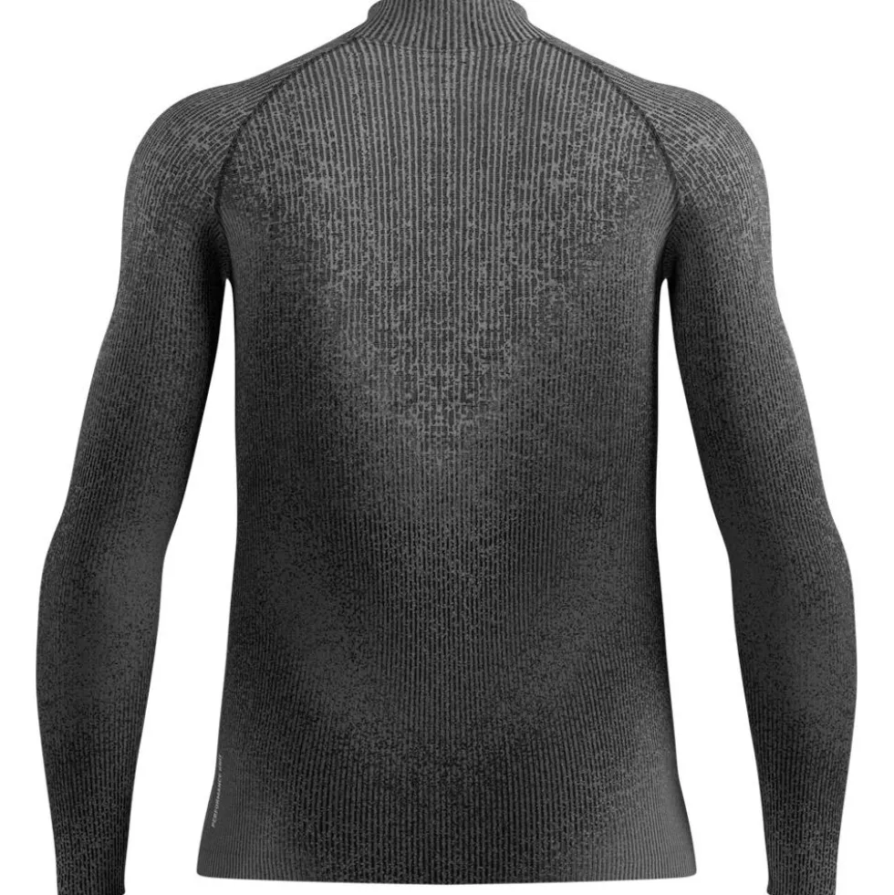 Intimo Tecnico Odlo Performance Warm Blackcomb Half Zip M's Black