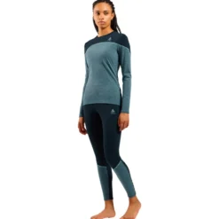Intimo Tecnico Odlo Revelstoke Pw 150 Top W Provincial Blue Dark Sapphir