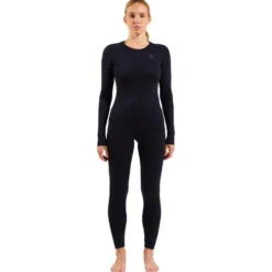 Intimo Tecnico Odlo Top Crew Neck L/S Merino 200 W Black