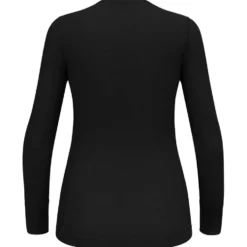 Intimo Tecnico Odlo Top Crew Neck L/S Merino 200 W Black