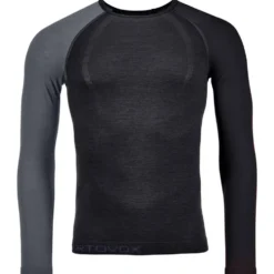 Intimo Tecnico Ortovox 120 Comp Light Long Sleeve M Black Raven