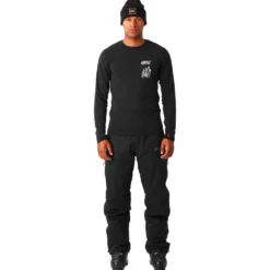 Intimo Tecnico Picture Lhotse Top Black