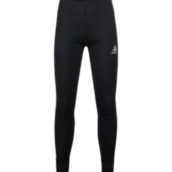 intimo tecnico sci di fondo Odlo Active Warm Eco Kids BI Bottom Long Black
