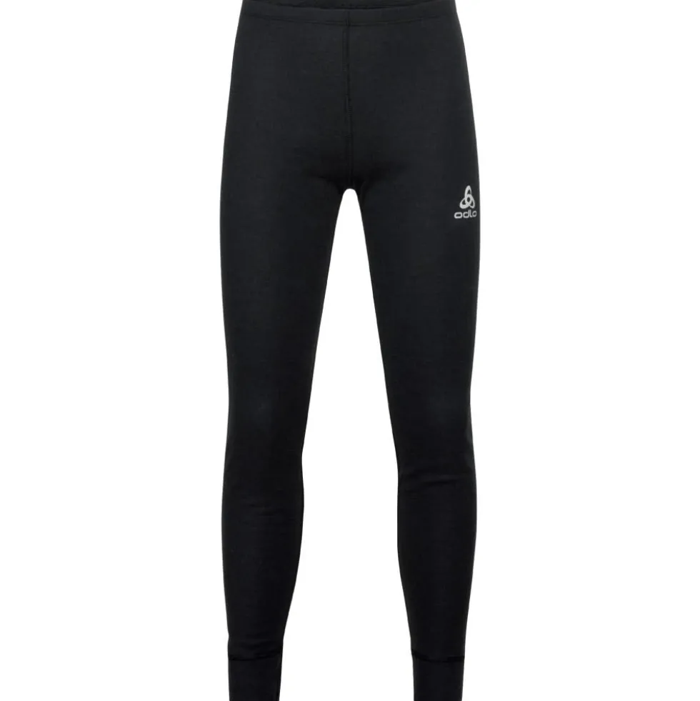 intimo tecnico sci di fondo Odlo Active Warm Eco Kids BI Bottom Long Black