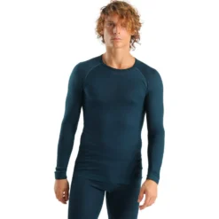 Intimo Tecnico Uyn Uyn Man Energyon Biotech Uw Shirt Long Blue Poseidon