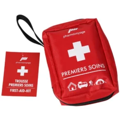 Kit pronto soccorso Pharmavoyage Premiers Soins Rouge