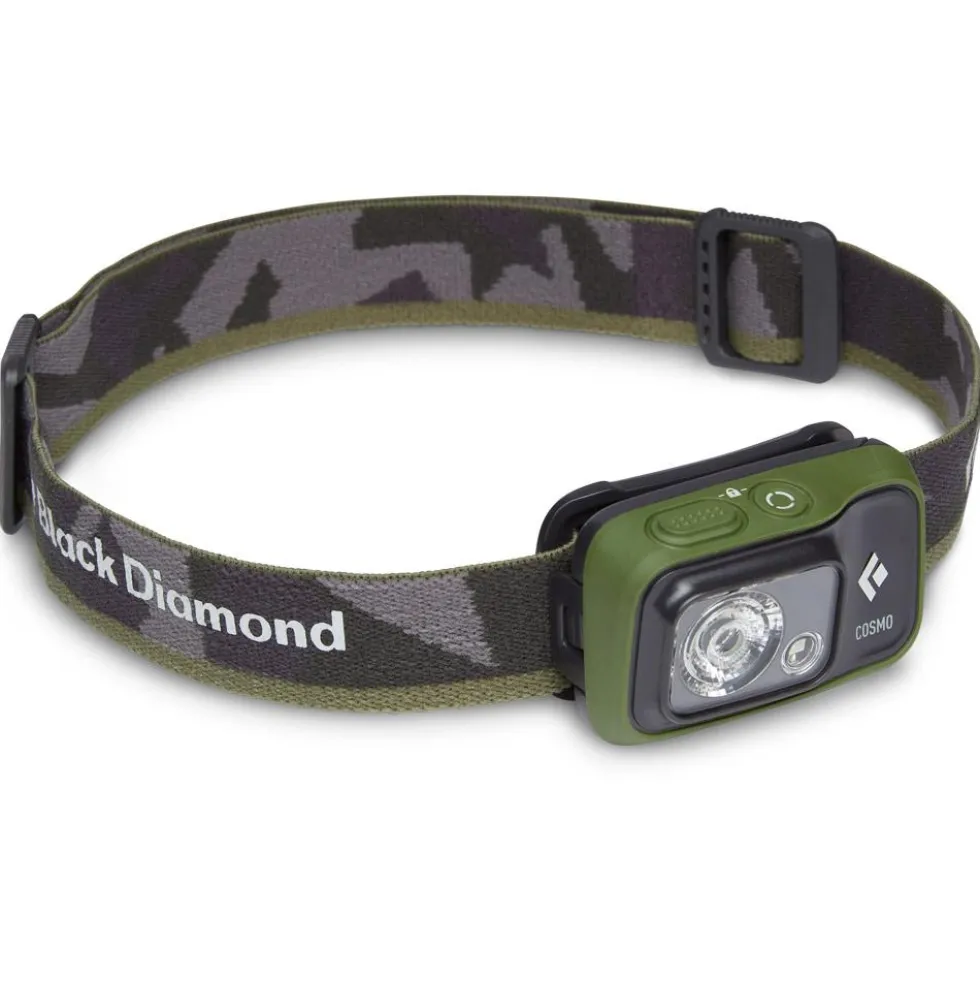 Lampade frontali Black Diamond Cosmo 350 Dark Olive
