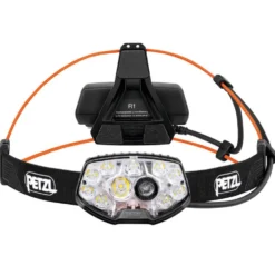 Lampade frontali Petzl Nao RL Noir