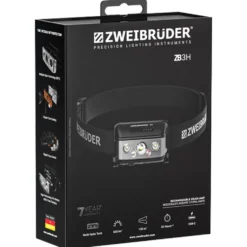 Lampade frontali Zweibruder Zb3H Headlamp 600Lm