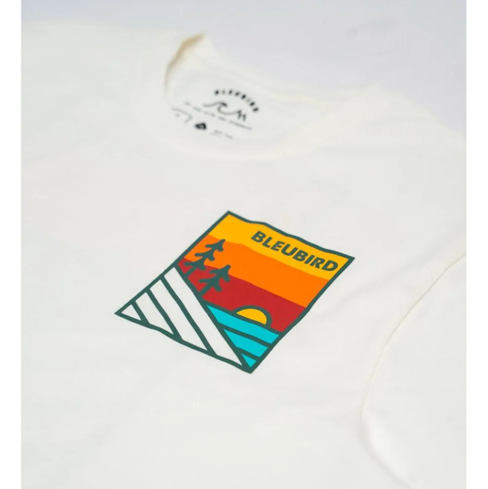Maglietta Bleubird Sundown White