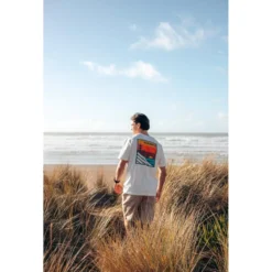 Maglietta Bleubird Sundown White
