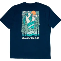 Maglietta Bleubird Trailhead Navy