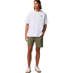 Maglietta Columbia Heavyweight Iconic White Repeated